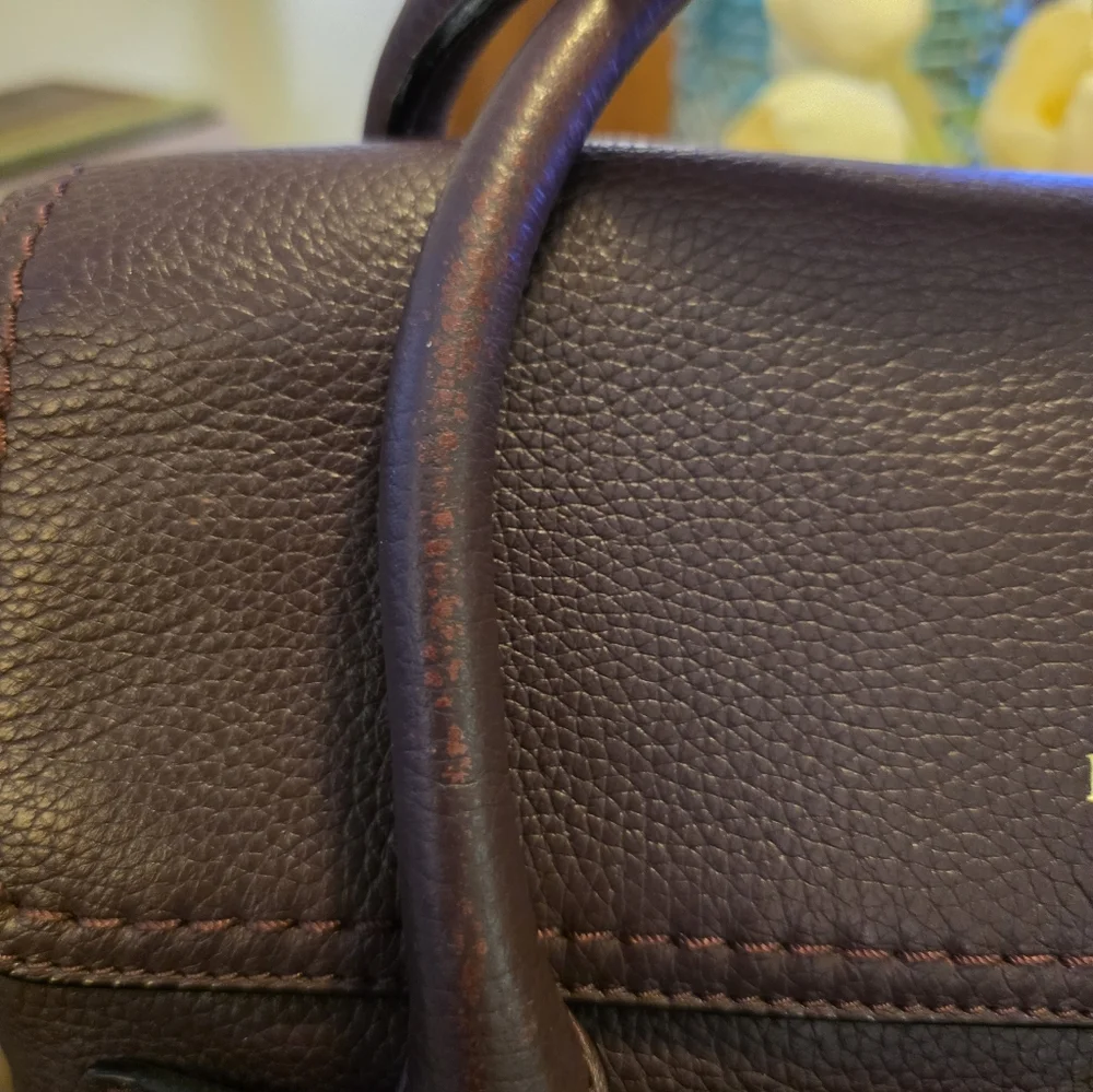 Kate Spade Satchel/Wallet (Deep Plum/Burgundy) - Picture 6 of 12